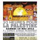 Strasbourg 19 Mai « 10 heures pour la Palestine »