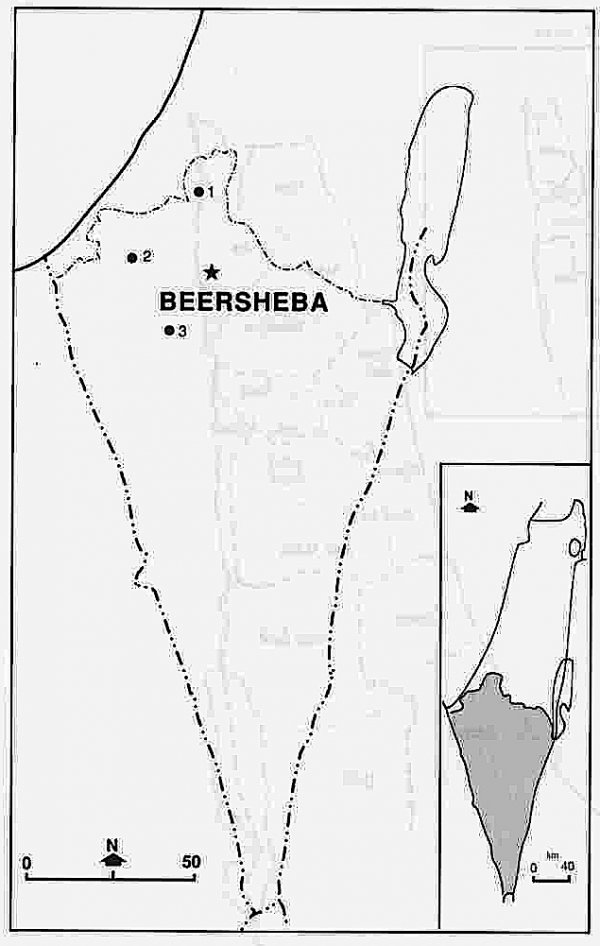 Le district de Beersheba ( n° 3 de notre série de 14 districts) Appel